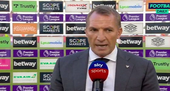 “That area was a big issue for us” – Brendan Rodgers finally reveals why Chelsea beat Leicester 3-0