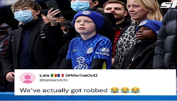 “Wait. What? we’ve been robbed” – Chelsea fans reacted after crucial incident in Brighton draw