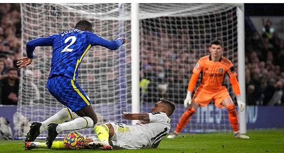 ‘Am always crazy! Rudiger finally reveals his trick for winning two penalties for Chelsea in Leeds win