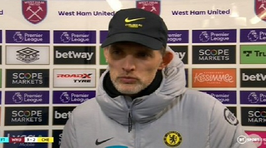 ‘It’s An OK match, but this happens alot’ — Tuchel finally reveals why Chelsea lost to West Ham