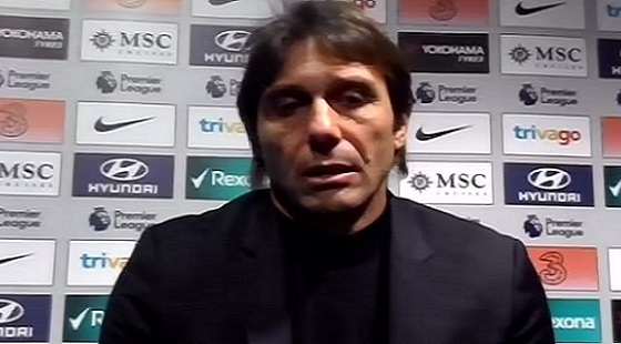 ‘I was very clear with the ref! as Conte slams referee for making two wrong decisions in 2-0 defeat to Chelsea