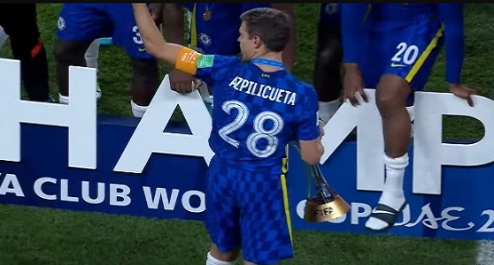 RESPECT! See what Cesar Azpilicueta did to Tuchel and his assistants after Club World Cup glory
