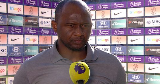 “It’s frustrating at the end” – Crystal Palace boss reveals why Crystal Palace lost 1-0 to Chelsea