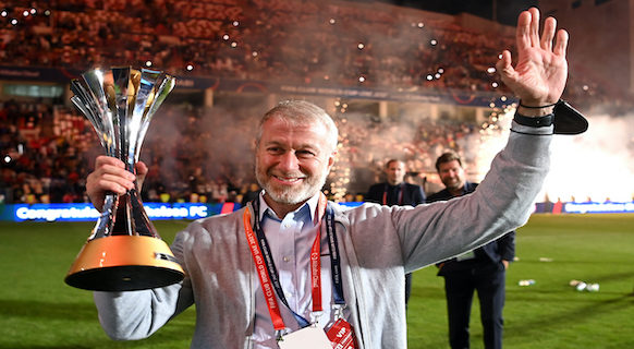 (Video): What Roman Abramovich and Romelu Lukaku did after Club World Cup win finally revealed