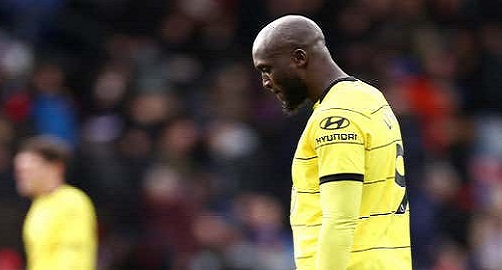 ‘Not the time for that’ –Tuchel reacted to Lukaku’s 7 touches against Crystal Palace