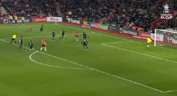 (Video): Rugged like Diego Costa, as Armando Broja scores another great goal 