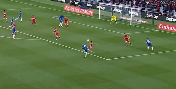 (Video): Hakim Ziyech doubles Chelsea lead with a wonderful strike to celebrate his birthday