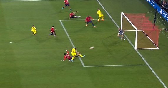 (Video): Cesar Azpilicueta doubles the lead for Chelsea after brilliant cross from Mount