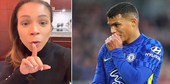 (Video): Thiago Silva’s wife ‘fires back’ at latest insult on his husband after heavy Brentford defeat