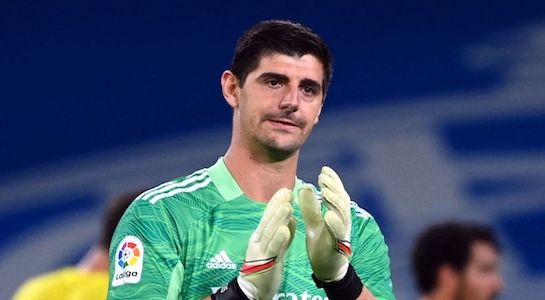 Thibaut Courtois reacted to Chelsea 4-1 shocking defeat to Brentford ahead of Champions League clash