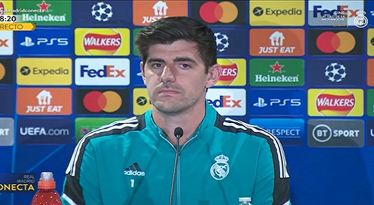 ‘I hope he won’t score against me’: Courtois says of Chelsea star ahead of UCL clash