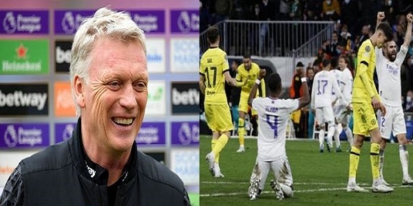 ‘It’s was nothing’ – David Moyes finally reveals why Chelsea’s performance against Real Madrid was nothing