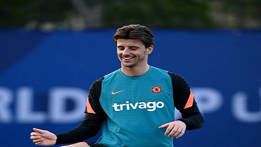 Mason Mount reacts as he welcome star player back to Chelsea team