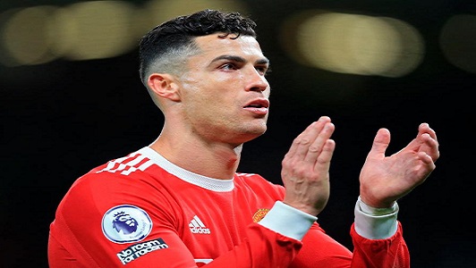 Cristiano Ronaldo finally reacted after scoring his first goal against Chelsea