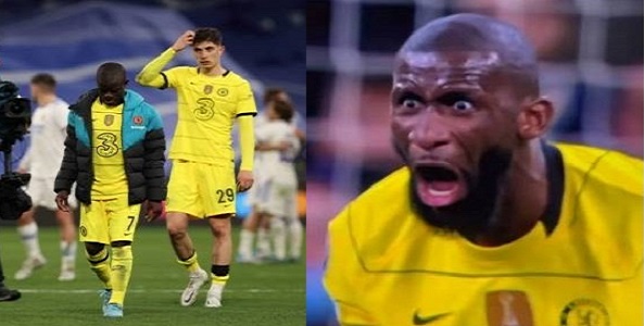 ‘Always fighting for the badge! Why Rudiger screamed at Kante during Real Madrid clash finally revealed