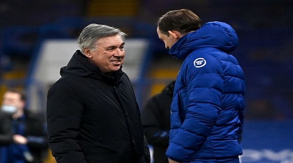 Tuchel reacted as Ancelotti set to miss Chelsea vs Real Madrid clash