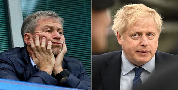 Boris Johnson finally reveals what to do with £3billion Roman Abramovich funds