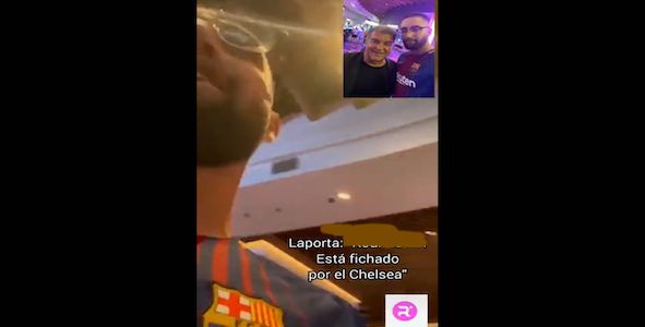 (Video): He has been signed by Chelsea” – Barcelona president Joan Laporta confirms 60m deal with Chelsea