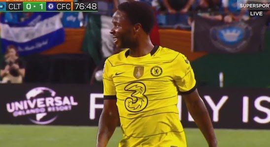 (Video): Watch Raheem Sterling’s impressive Chelsea debut against Charlotte FC