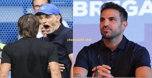 “Am Shocked” – Fabregas reveals two things that shocked him in Chelsea vs Tottenham clash