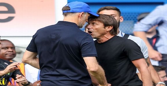 BREAKING: Tuchel receives FA match-ban and cash fined as Antonio Conte escapes after Stamford Bridge clash…See why