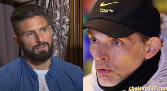 Giroud finally reacts to Chelsea’s decision to sack Tuchel