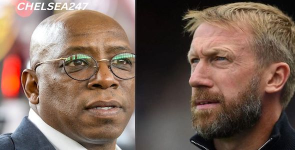 “It’s interesting”, “am surprise he did this” – Ian Wright praises Graham Potter for what he did to his Chelsea players