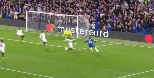 (Video) Watch Reece James bullet goal as Chelsea leads 3-0 against Milan
