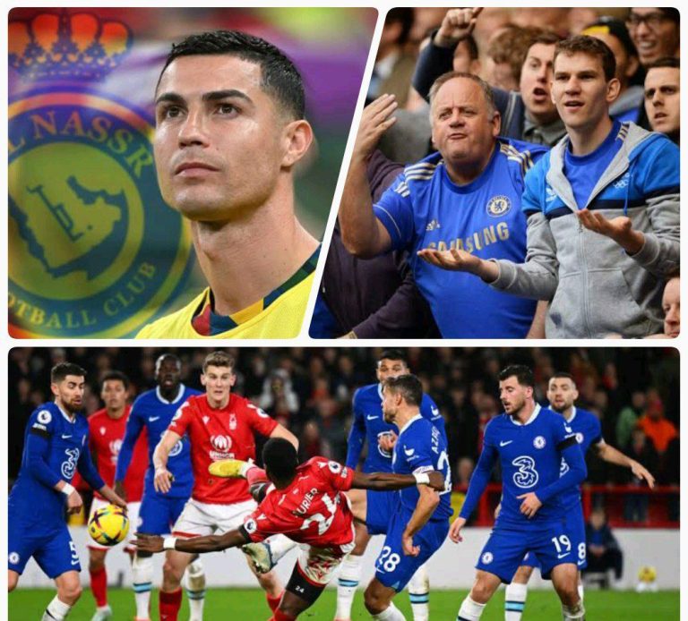 “Wish we sign Ronaldo, Get him out of my Club” – Fans wants Chelsea man to leave club after 1-1 draw against Nottingham forest