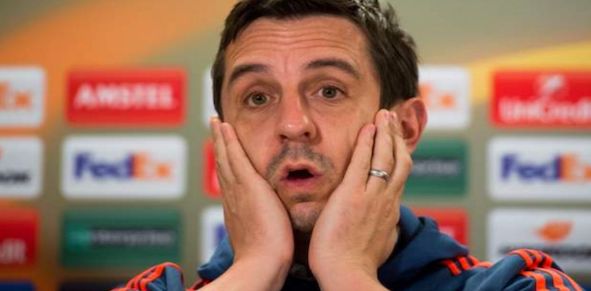 ‘I can’t believe this, what’s wrong with him’: Gary Neville simply cannot believe what Chelsea star did against Manchester United
