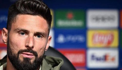 ‘He plays like Eden Hazard’ – Olivier Giroud begs Chelsea star to join him at AC Milan