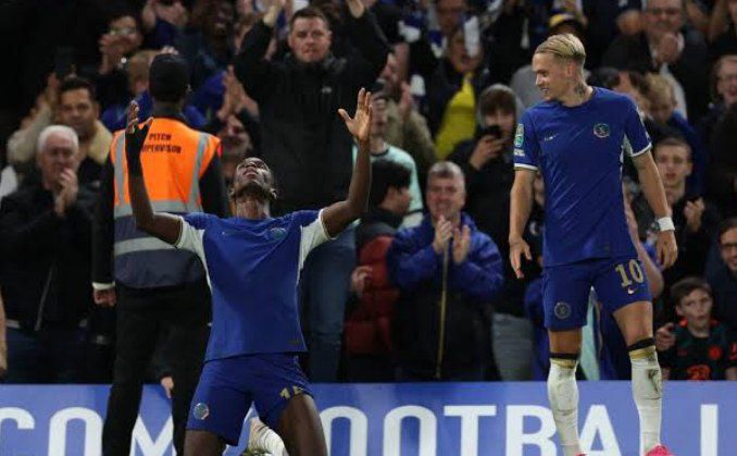 Shocking: What Chelsea fans did when Mykhailo Mudryk was sub off in 1-0 win against Brighton