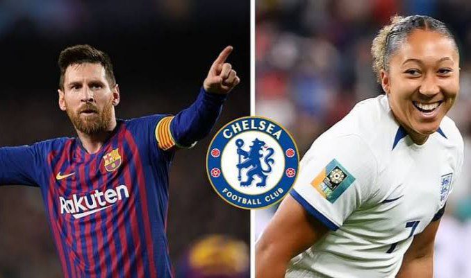 “He Will always be my favourite” – Lauren James reveals why she prefers Blues legend over Lionel Messi