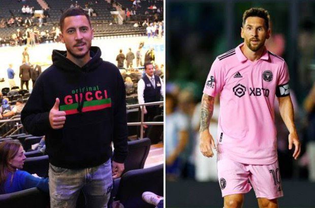 Chelsea legend Eden Hazard sent Lionel Messi Inter Miami request after retirement announcement