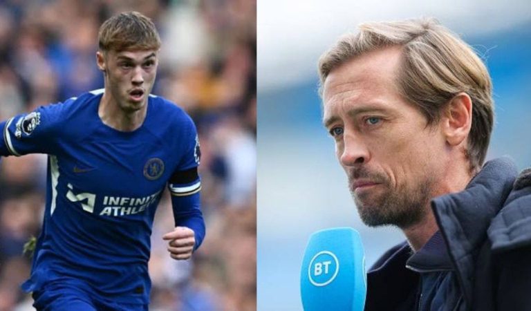 “I think they need a traditional player”- Peter Crouch wants Chelsea to sign 27-year-old star as Cole Palmer upgrade