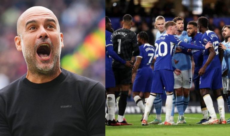 Pep Guardiola don’t want to face Chelsea star again after what he did to Manchester City in 4-4 draw against Chelsea ‘He gave us problems’