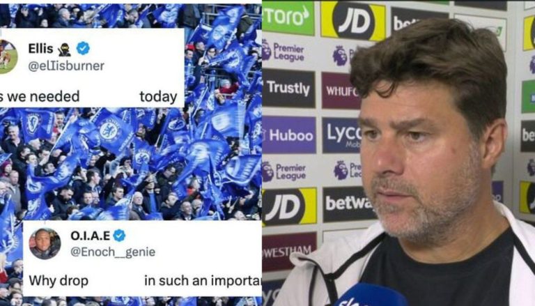 Chelsea fans believes Pochettino dropping this Chelsea man caused Chelsea 4-1 defeat to Newcastle ‘Too bad’