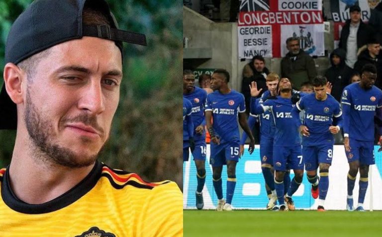 “Absolutely bad decisions” – Eden Hazard slams Chelsea man after poor decision in Newcastle defeat