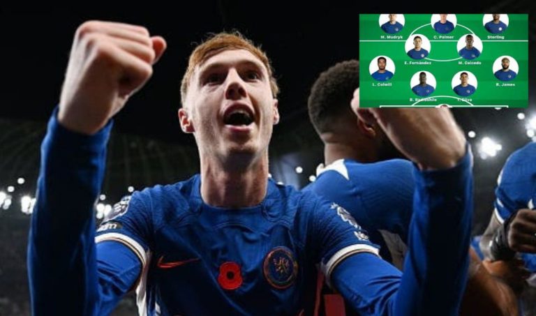 Palmer to starts: 4-2-3-1 Chelsea predicted lineup Vs Manchester United