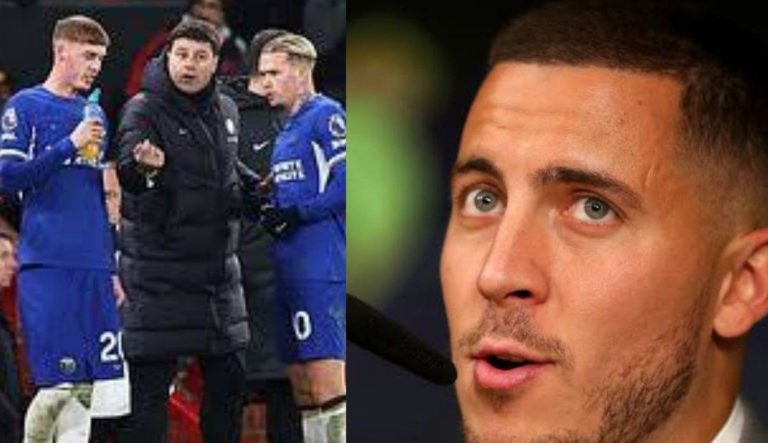 Prime Eden Hazard Names one coach who should replace Pochettino at Chelsea after Chelsea fails to beat Man Utd ‘His winning mentality is needed’