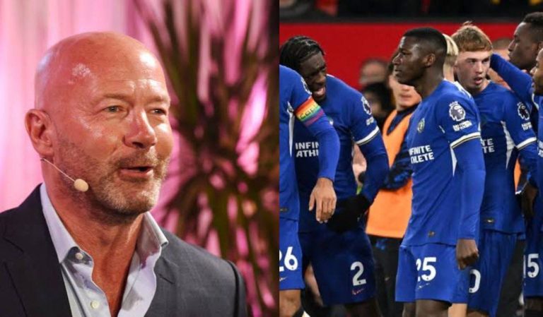 “A weak player” “Can’t handle the heat” – Alan Shearer slams Chelsea star to be drop for his ‘weak’ performance in 2-1 defeat to Manchester united