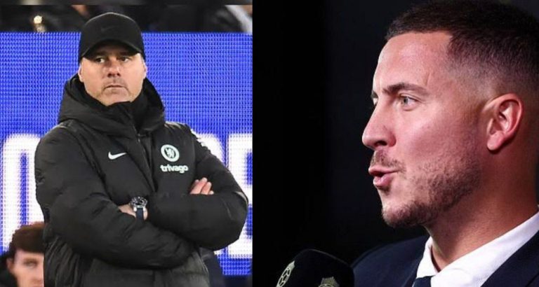Eden Hazard reveals what Chelsea should do with Pochettino after shock Everton defeat “Look at this Chelsea team”