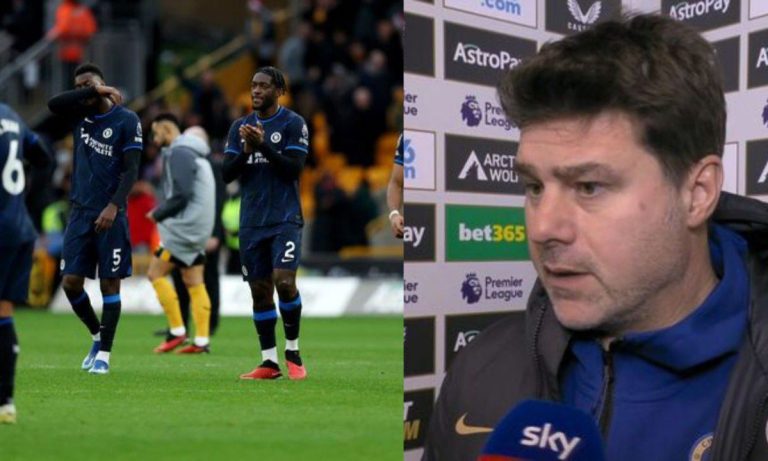 ‘I can’t hide this anymore’ – Mauricio Pochettino finally reveals who to blame for Chelsea 2-1defeat to Wolves