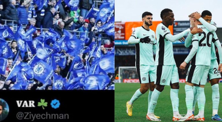 “Blue blood runs his veins “, “Beautiful talent” – Chelsea fans lauds Chelsea player for praise performance in 3-2 win over Luton Town