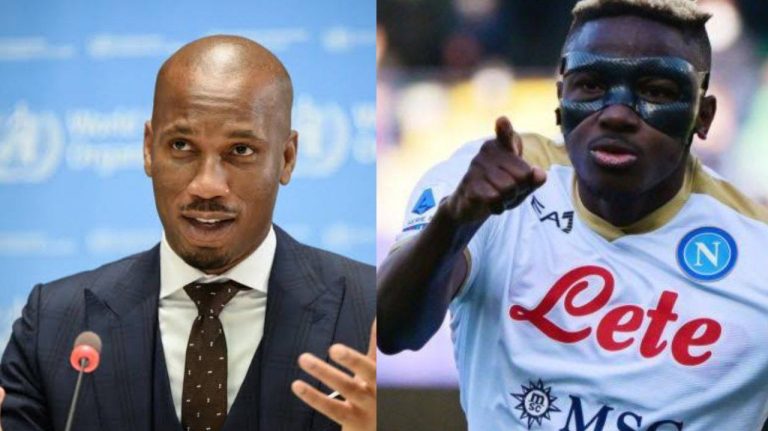 Victor Osimhen says ‘YES’ to Chelsea transfer after Didier Drogba message to attacker