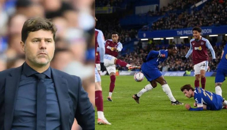 “He deserves another 5years contract”, “The rest can’t be trusted” – Fans reacts after Chelsea play 0-0 draw against Aston Villa in the FA Cup