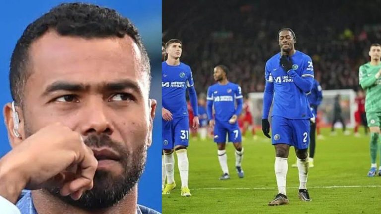 “He really let them down” – Ashley Cole says £50m Chelsea man really let his teammates down in 4-1 defeat to Liverpool