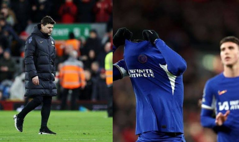 “His lack of confidence ruined us” – Pochettino reveals who to blame for Chelsea 4-1 defeat to Liverpool