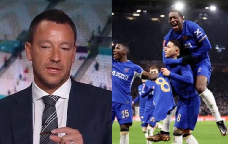 “My type of player” “Absolutely Superb game from him” –  John Terry can’t stop thinking what  23-year-old Chelsea player did in Aston Villa win