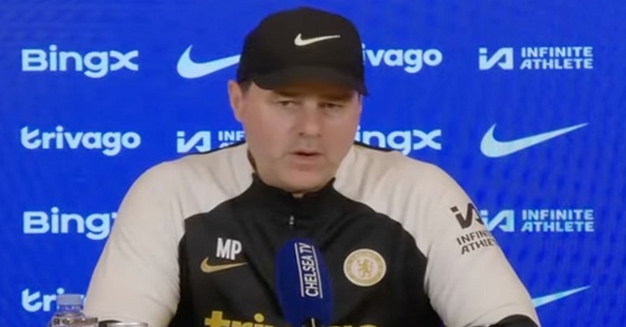 “He’s out for tomorrow” – Pochettino confirms 2 Chelsea stars will miss Manchester City clash as he provides injury update on 5 players